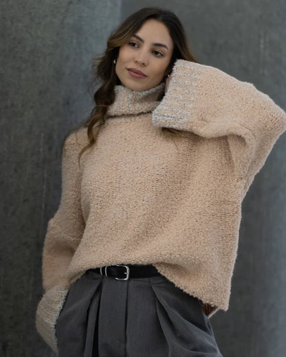 Alpaca Blend Turtleneck