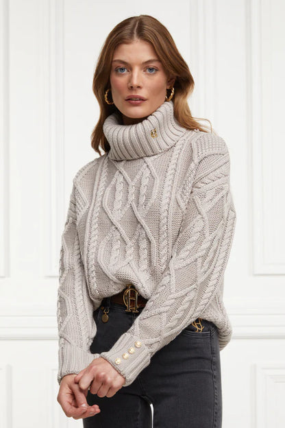 Chunky Cable-Knit Sweater